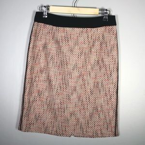 Pink & Black Tweed Banana Republic Skirt (4)